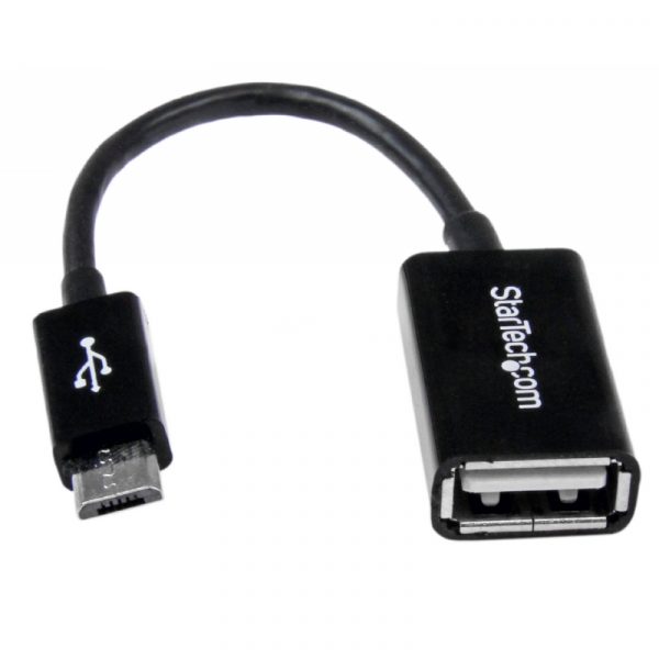 Cable STR 5in Micro USB to USB OTG Host Adapter - Imagen 2