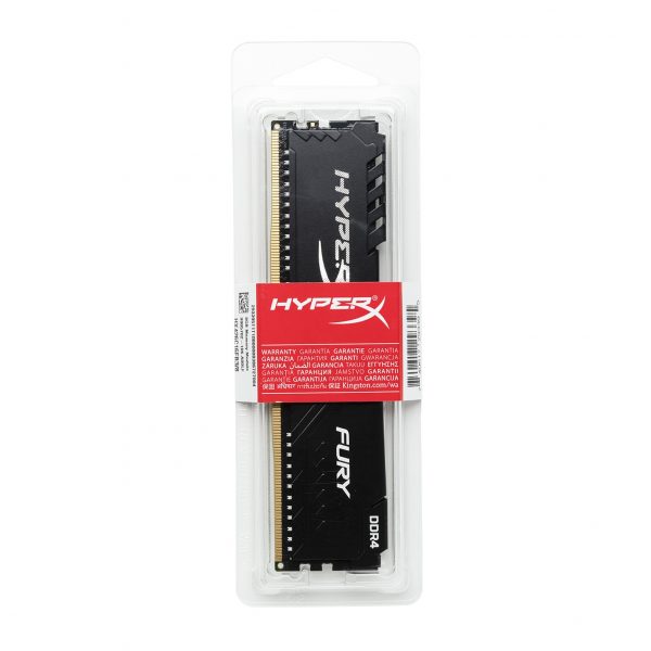 Módulo RAM HPX  8GB 2666MHz DDR4 DIMM Fury Black - Imagen 3
