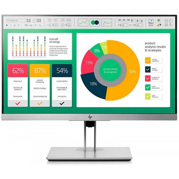 Monitor HP EliteDisplay E223 LED monitor Full HD (1080p) – 21.5 - Imagen 2