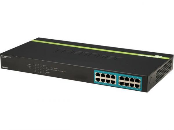 TRENDnet Switch 16xGE PoE+(246W) rackeable - Imagen 2