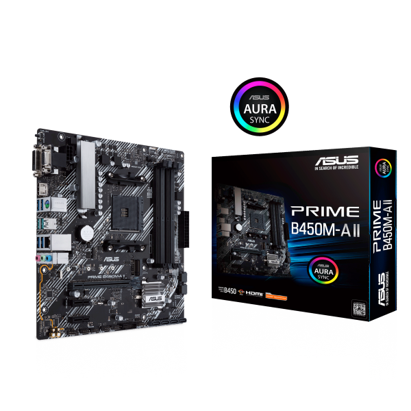 Placa madre ASUS PRIME B450M-A II