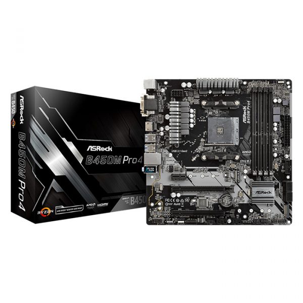 Placa Madre ASRock B450M PRO4