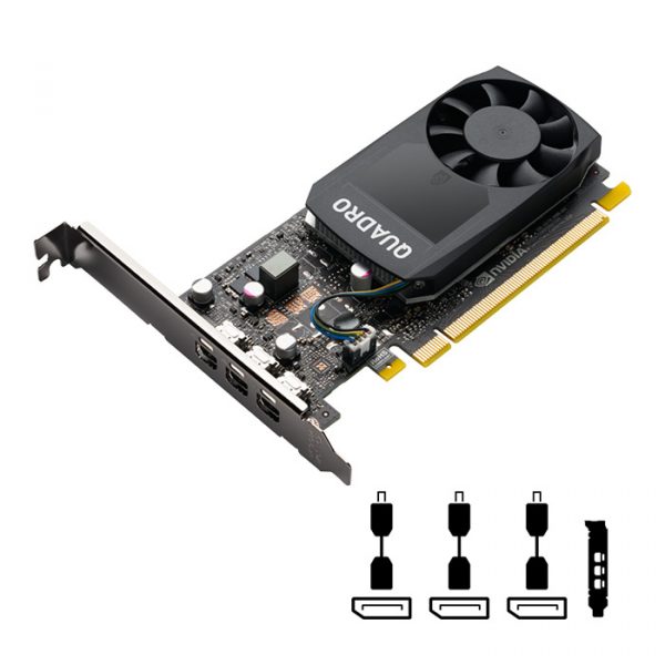 Tarjeta de  Video NVIDIA Quadro P400V2 Retail - Imagen 2